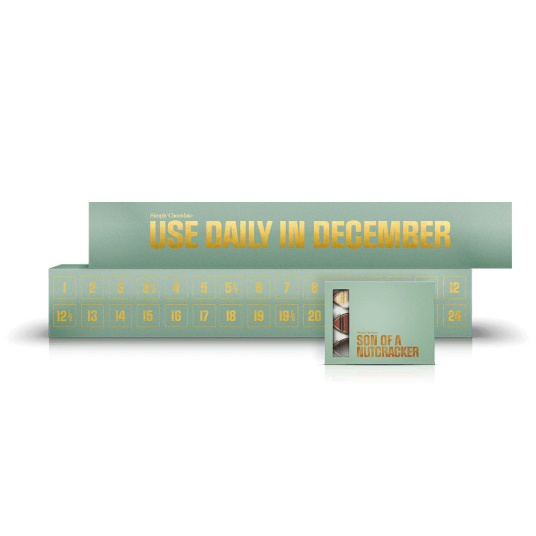 The Nutcracker Kit - green Christmas calendar | Perfect for spreading joy