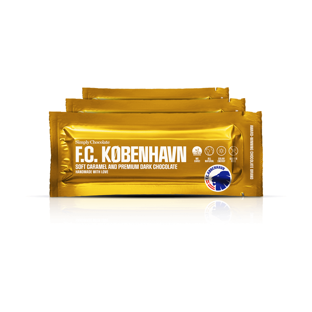 FCK golden bar 12-pack | Soft caramel and dark chocolate