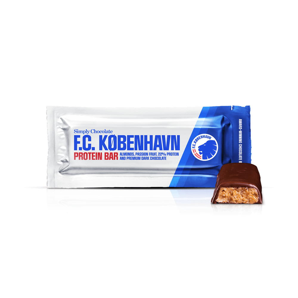 F.C. København | Almonds, passion fruit, and dark chocolate