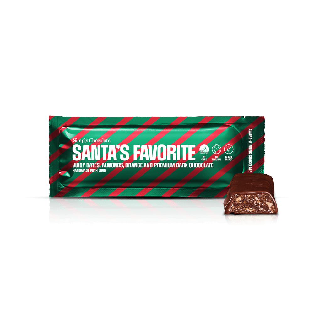 Santa's favorite | Dates, almonds, orange og premium dark chocolate