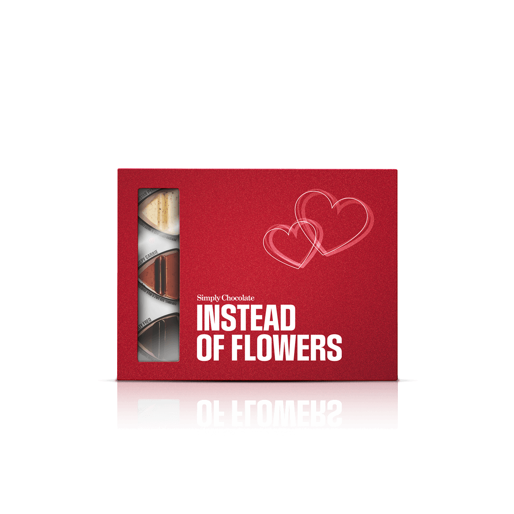 The gift of love | Box with 12 pieces + 24 pieces of chocolate
