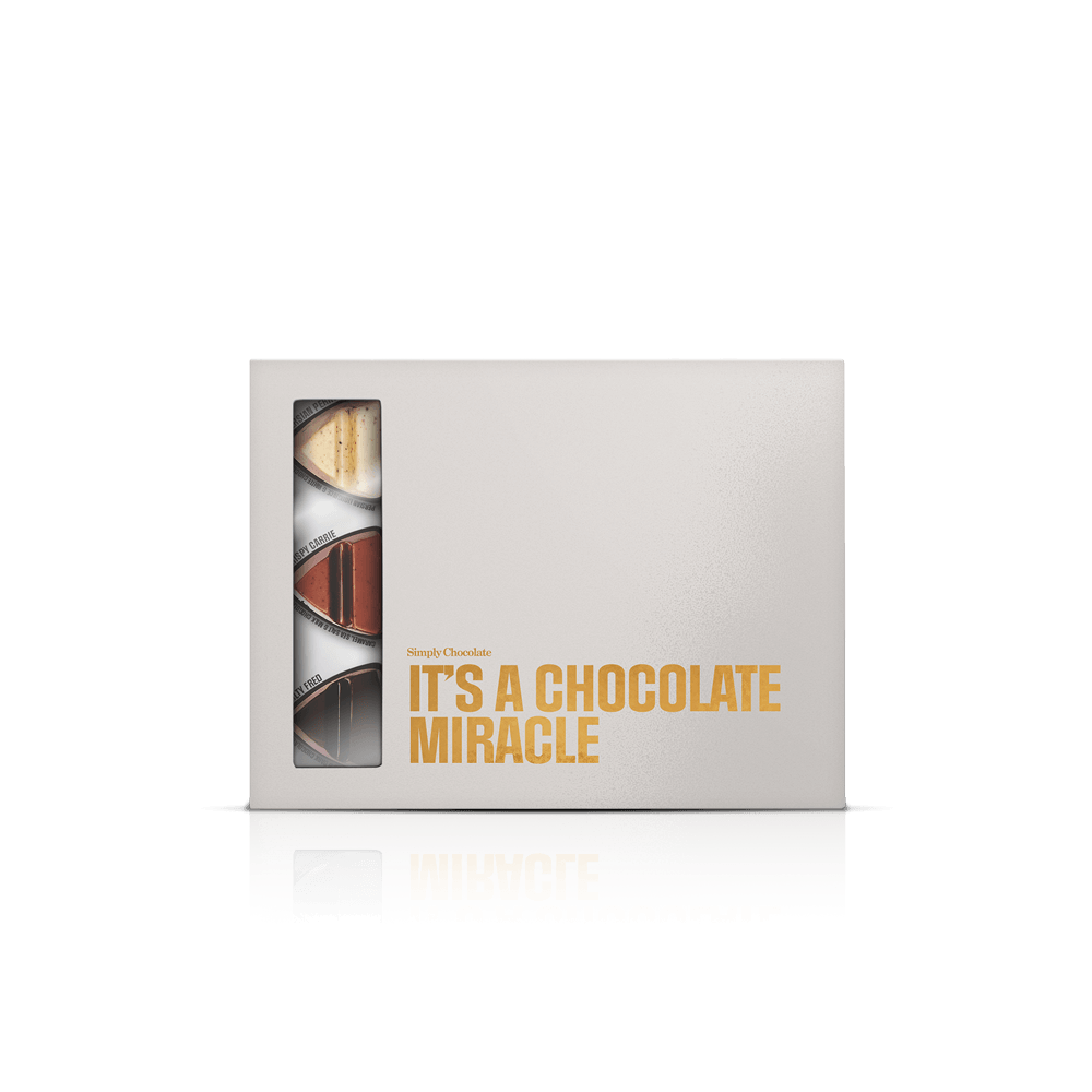 It's a Chocolate Miracle | Box of 12 pieces of chocolate