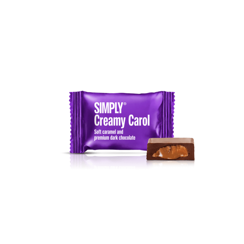 Chocolate Bites box 75 pieces - Simply® Creamy Carol