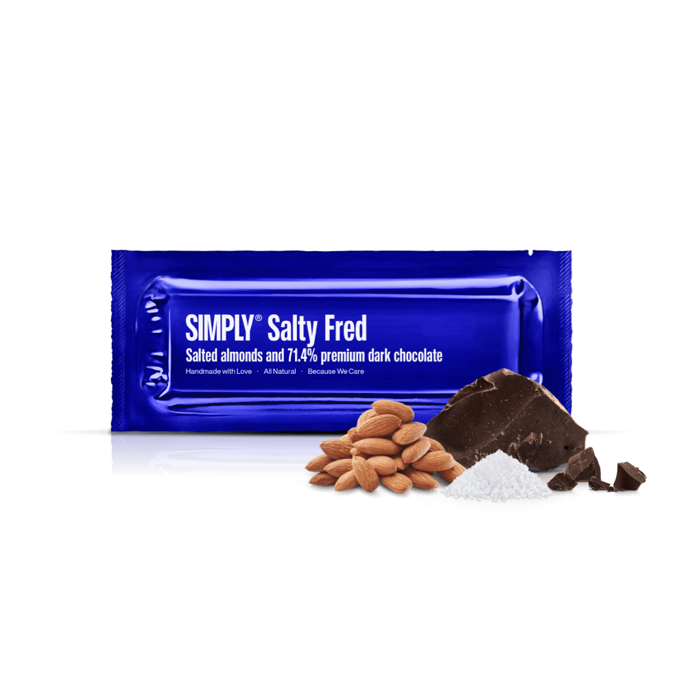 Salty Fred | Salted almonds and premium dark chocolate