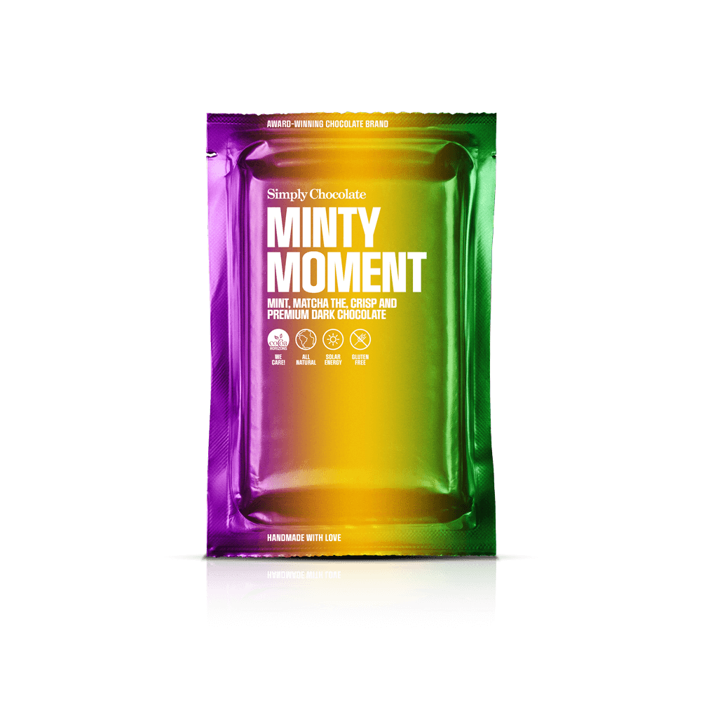 Sharing Bar - Minty Moment | Mint, matcha tea, crisp and premium dark chocolate