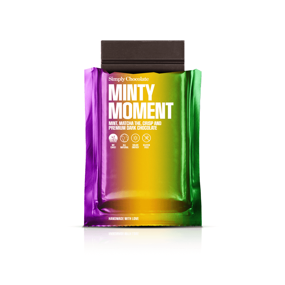 Sharing Bar - Minty Moment | Mint, matcha tea, crisp and premium dark chocolate