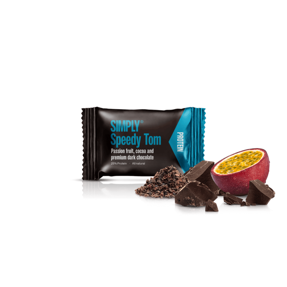 Protein bites - Cocoa, Passionfruit & Chocolate | Speedy Tom - 75 pcs.