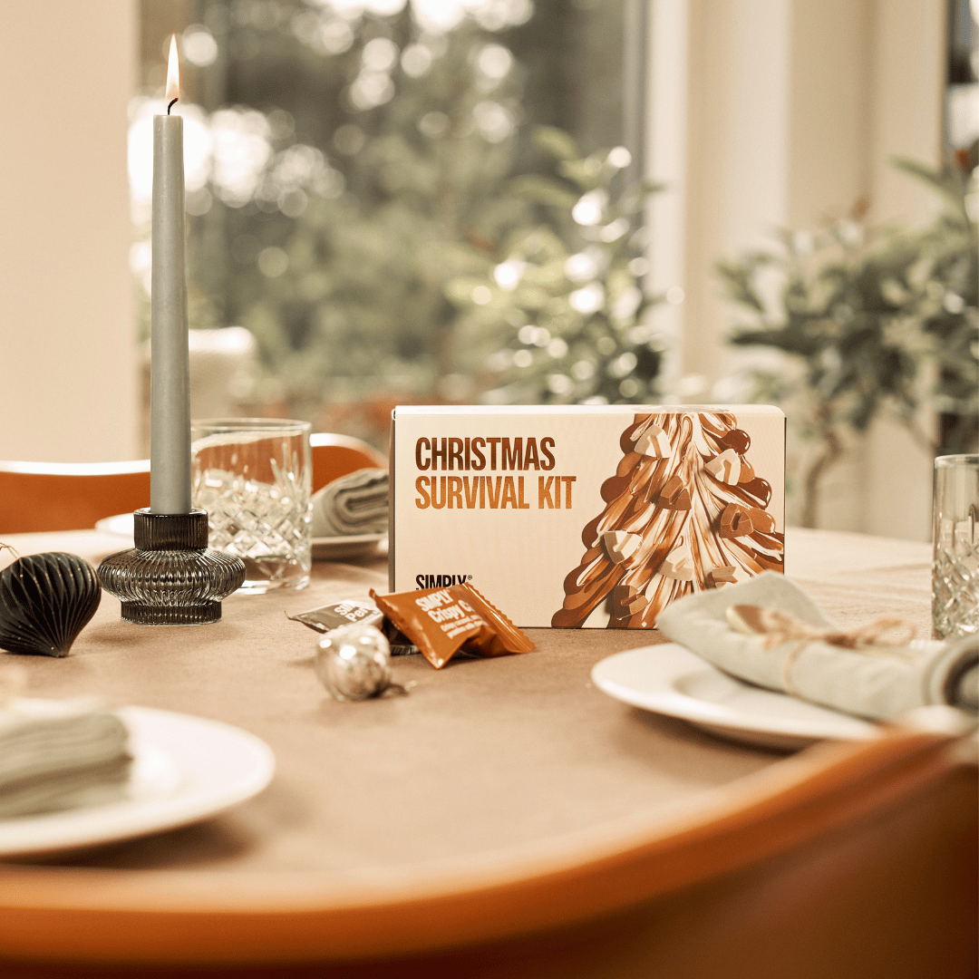Christmas Survival Kit | Gaveæske med 18 stk. Bites - Cubes box - Simply®