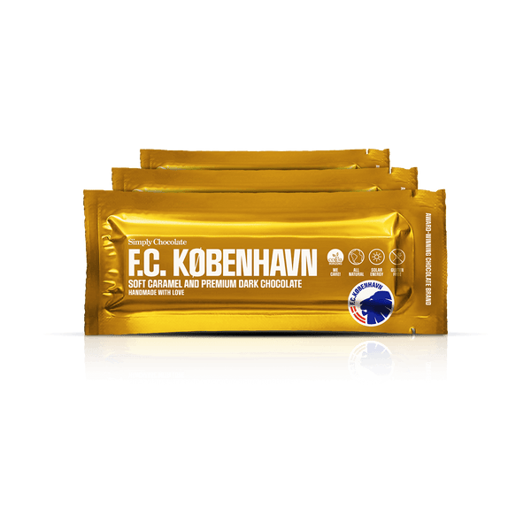 FCK the golden bar 12-pack | Soft caramel and premium dark chocolate