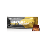 Rich Arnold | Protein bar with caramel, peanuts and premium dark chocolate