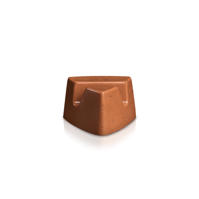 FCK chocolate - box with 75 pcs. bites | Crunchy caramel, sea salt and premium milk chocolate
