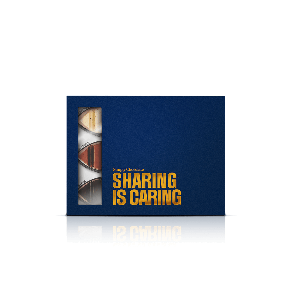 Sharing is Caring | Box with 12 pieces of chocolate