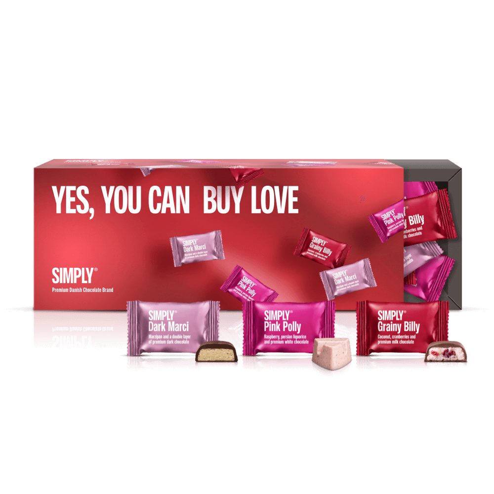 Chocolate Gift Box, 27 pcs – Yes, You Can Buy Love