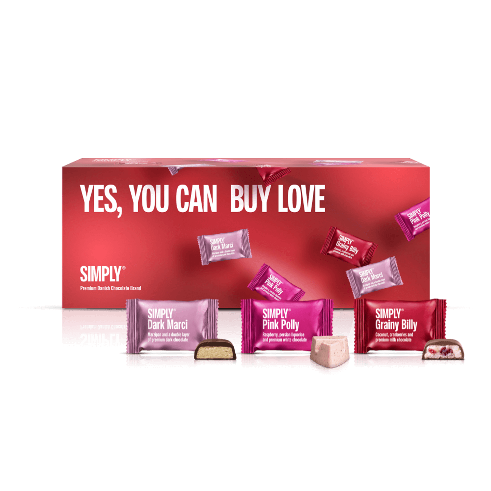 Chocolate Gift Box, 27 pcs – Yes, You Can Buy Love