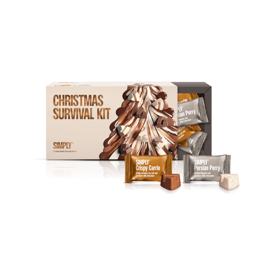 Christmas Survival Kit | Gift box with 18 Bites