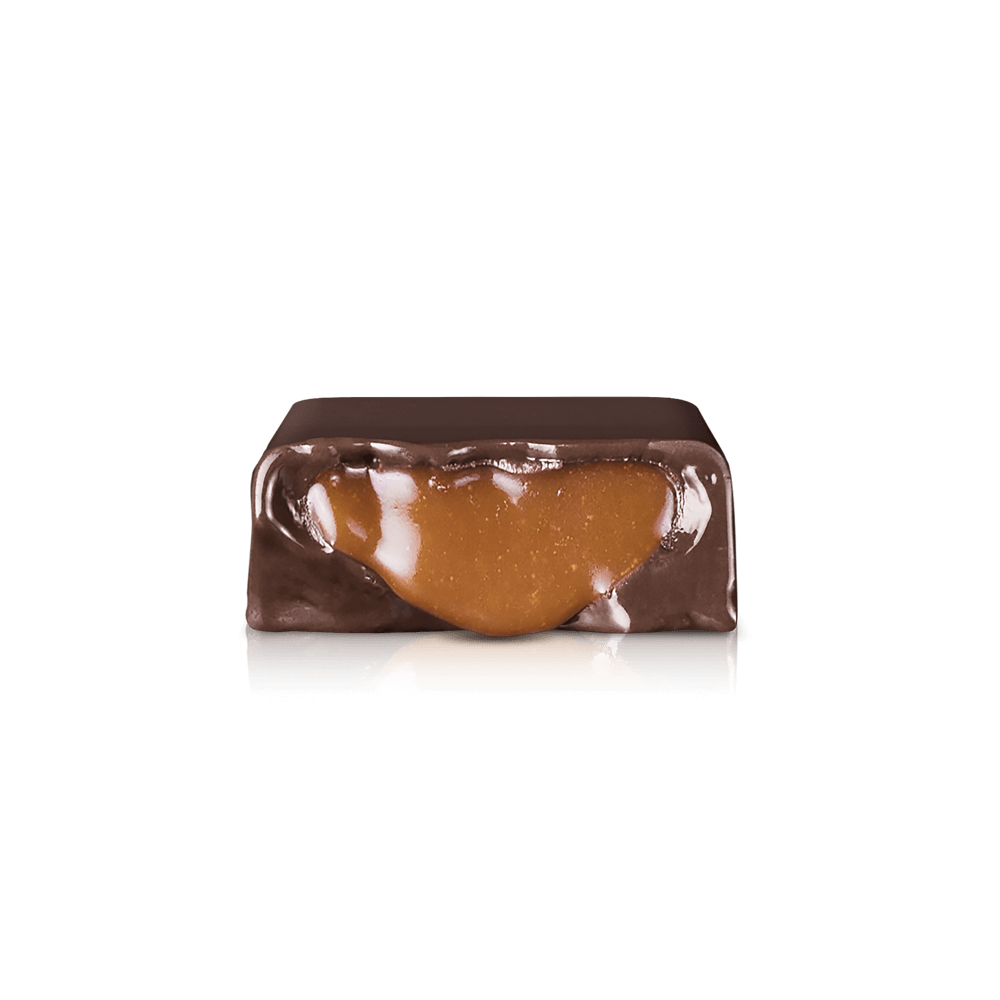 Simply® Creamy Carol | Soft caramel and premium dark chocolate