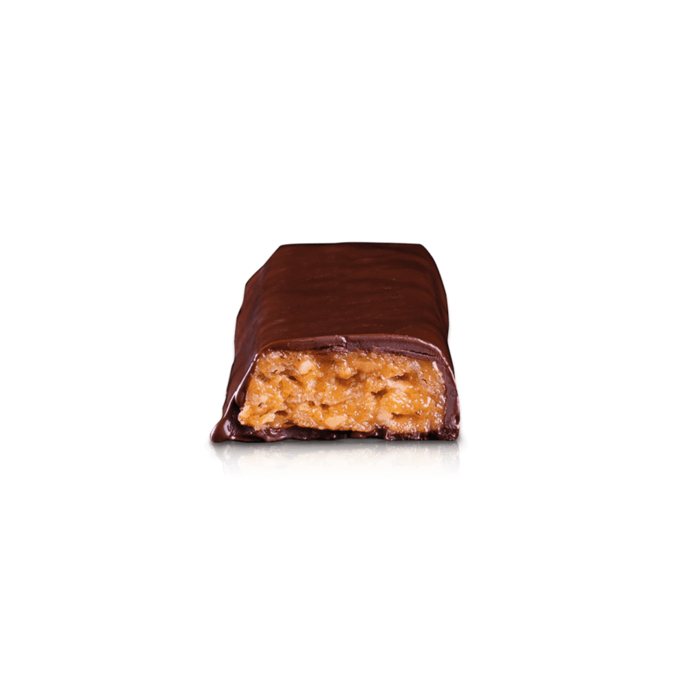 Grainy Sue 12-pack | Oats, spelled, peanuts, caramel and dark chocolate