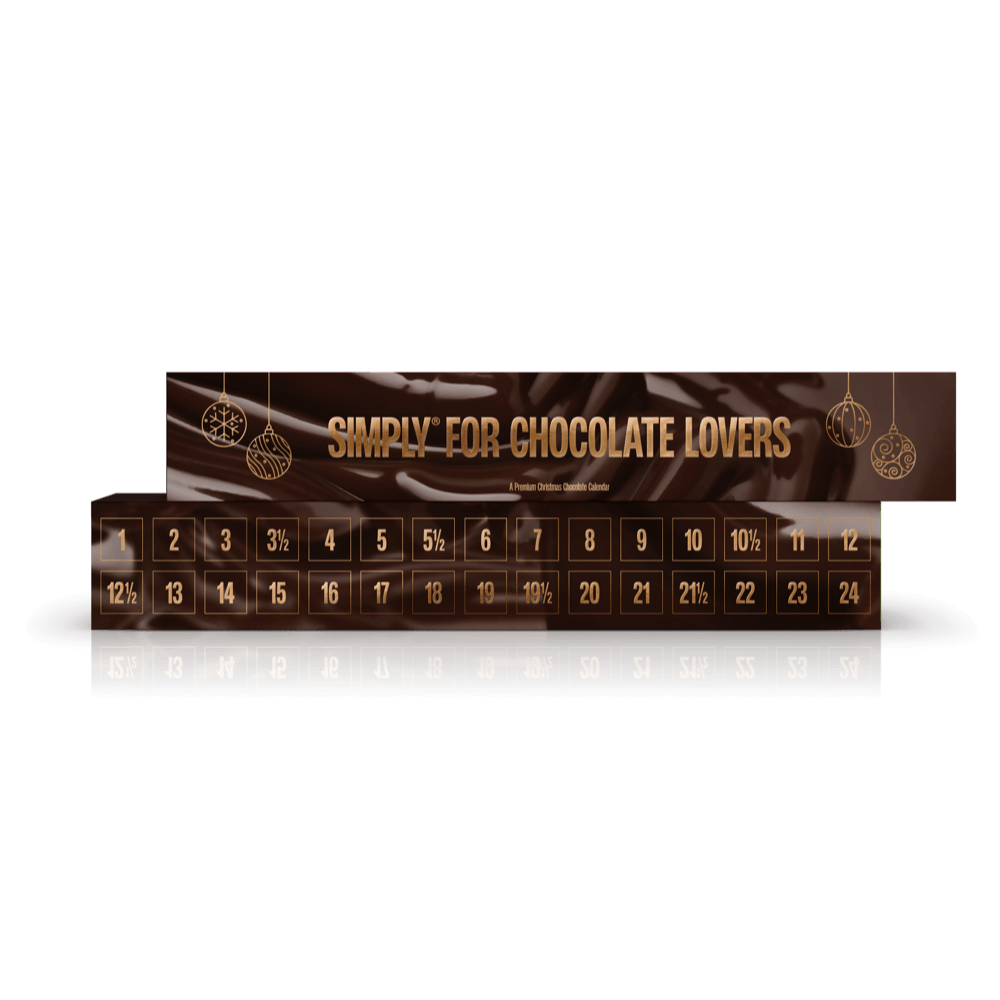 Simply® For Chocolate Lovers | Advent calendar with 30 windows