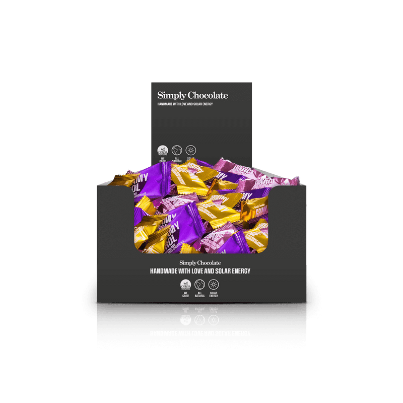 Grainy Mix - Box with 75 pcs. bites | Mix of Bites with chocolate coating