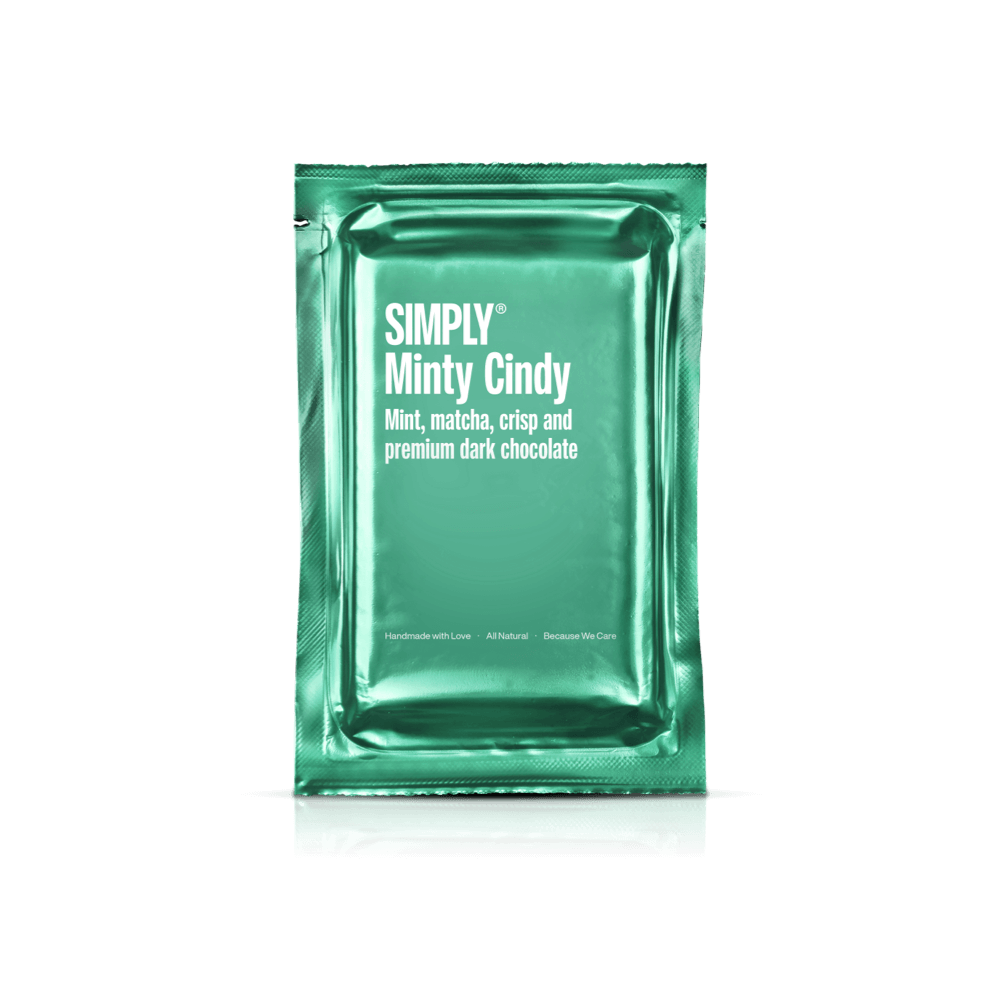 Sharing Bar - Minty Cindy | Mint, matcha tea, crisp, and premium dark chocolate