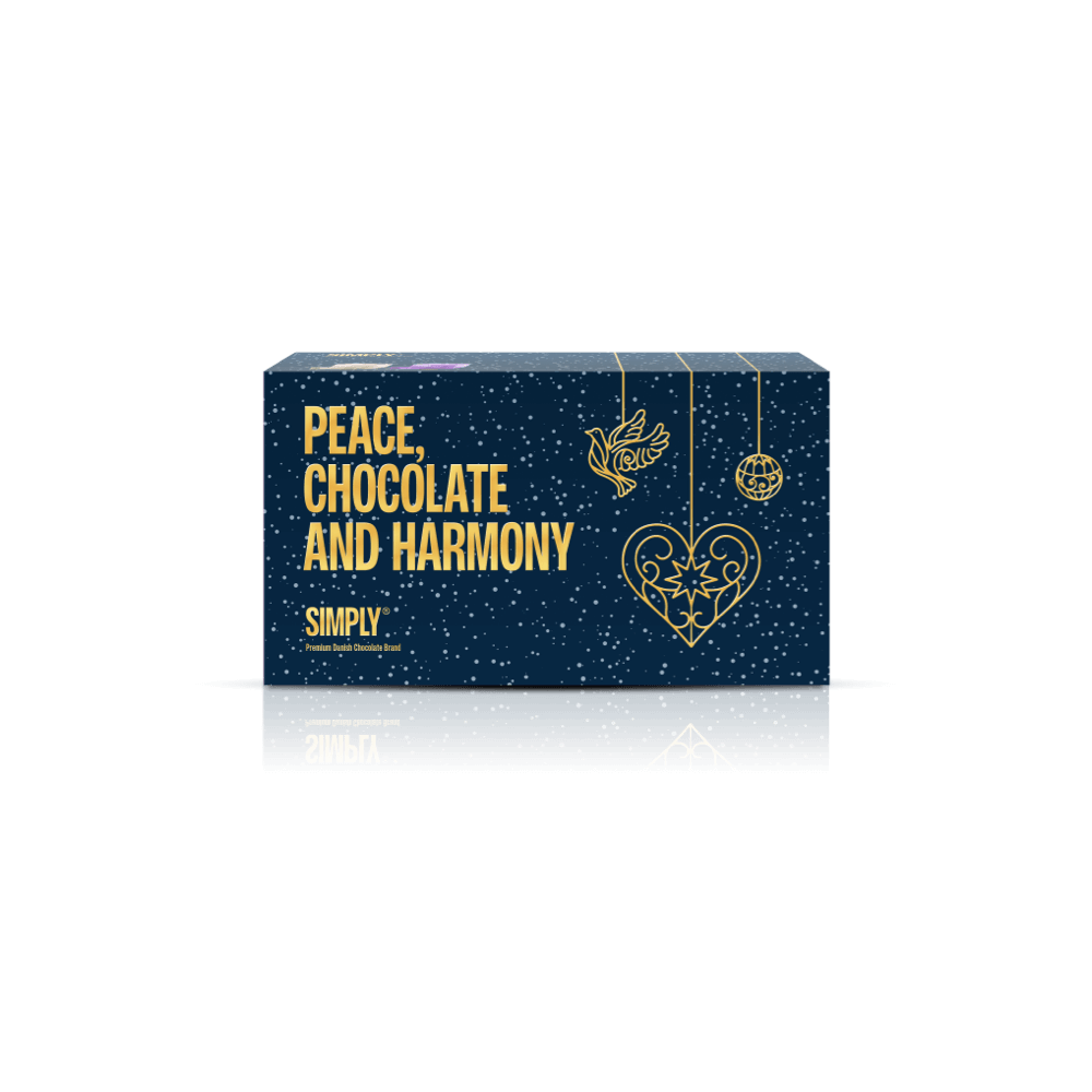 Peace, Chocolate and Harmony | Gift box with 18 Bites