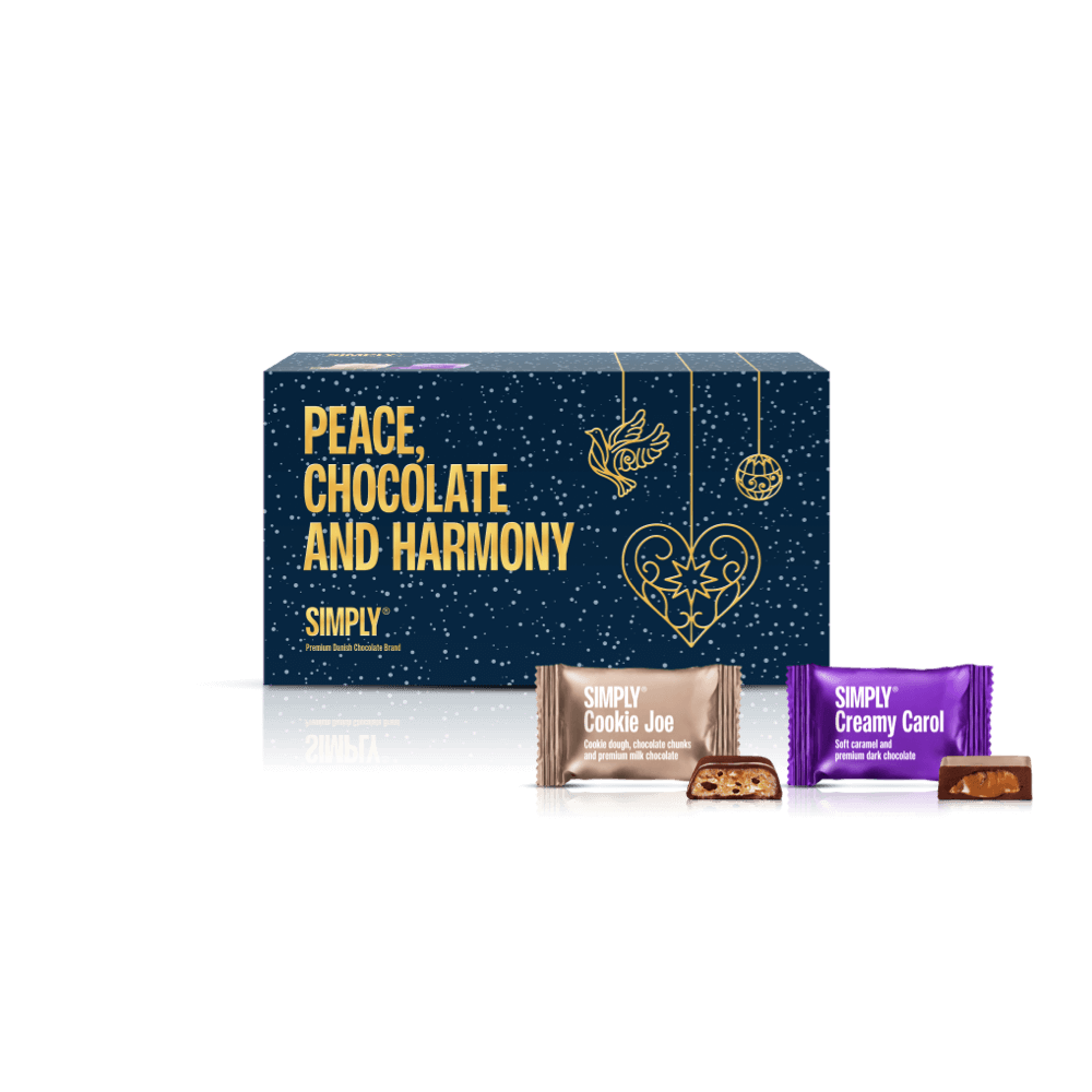 Peace, Chocolate and Harmony | Gift box with 18 Bites