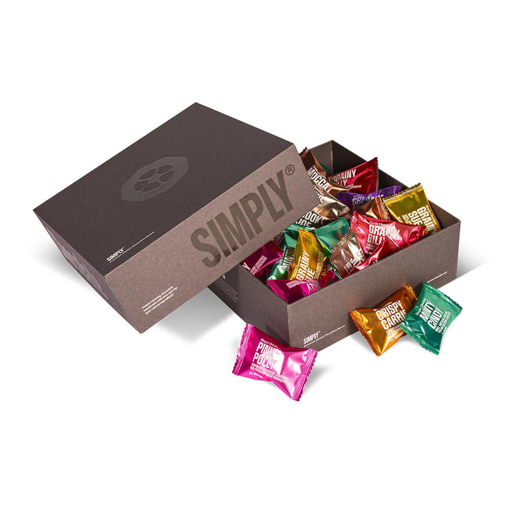 Premium Box - Exclusive gift box with 50 bites | Mix chocolate bites