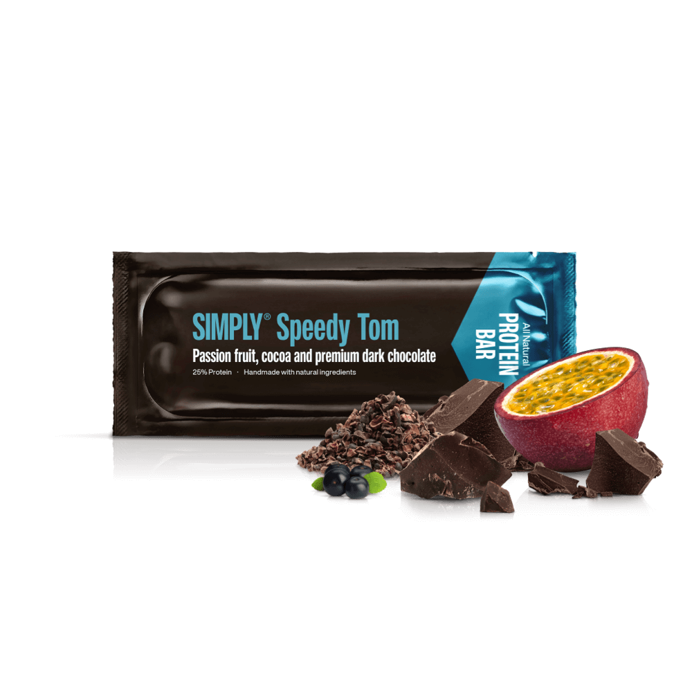 Speedy Tom | Acai, cocoa, passion fruit, and dark chocolate
