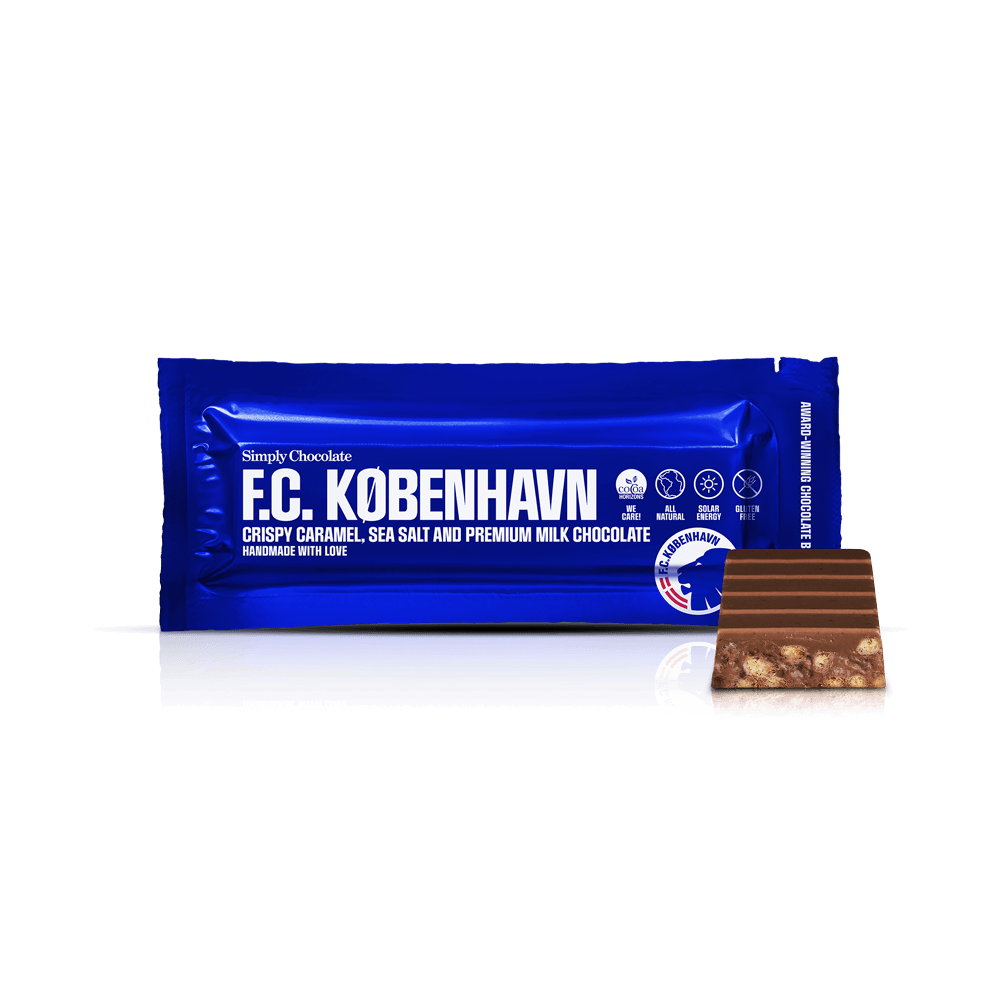 F.C. København 12-pack | 6 stk. chokoladebarer + 6 stk. proteinbarer - Chocolate Bars - Simply®