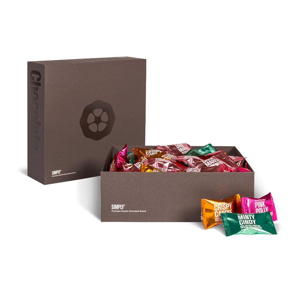 The Ultimate Box -  | Exclusive gift box with 80 pcs. mix chocolate bites