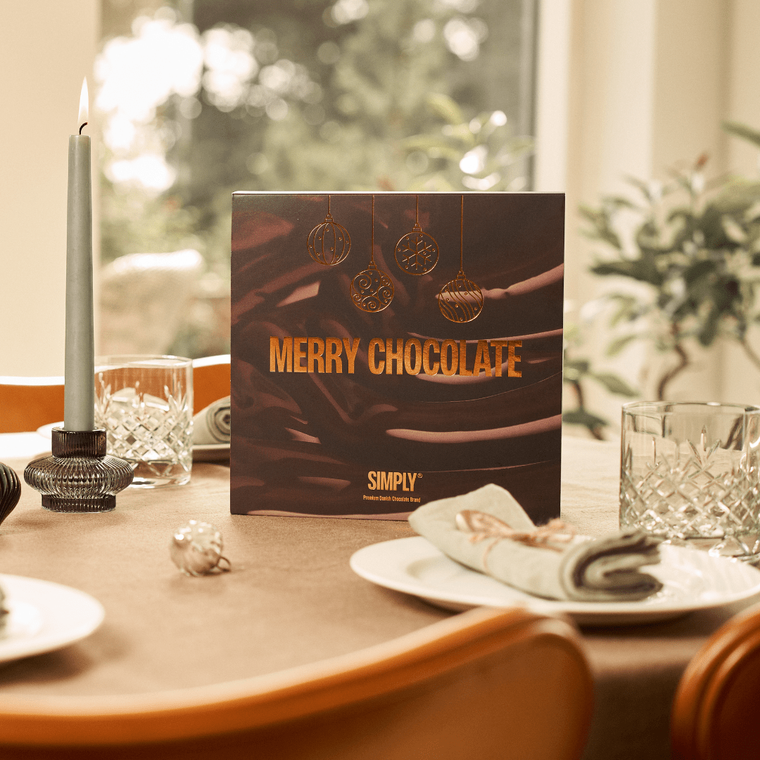 The Christmas Premium Box | Eksklusiv juleæske med 50 stk. mix chokoladebites - Premium Boxes - Simply®