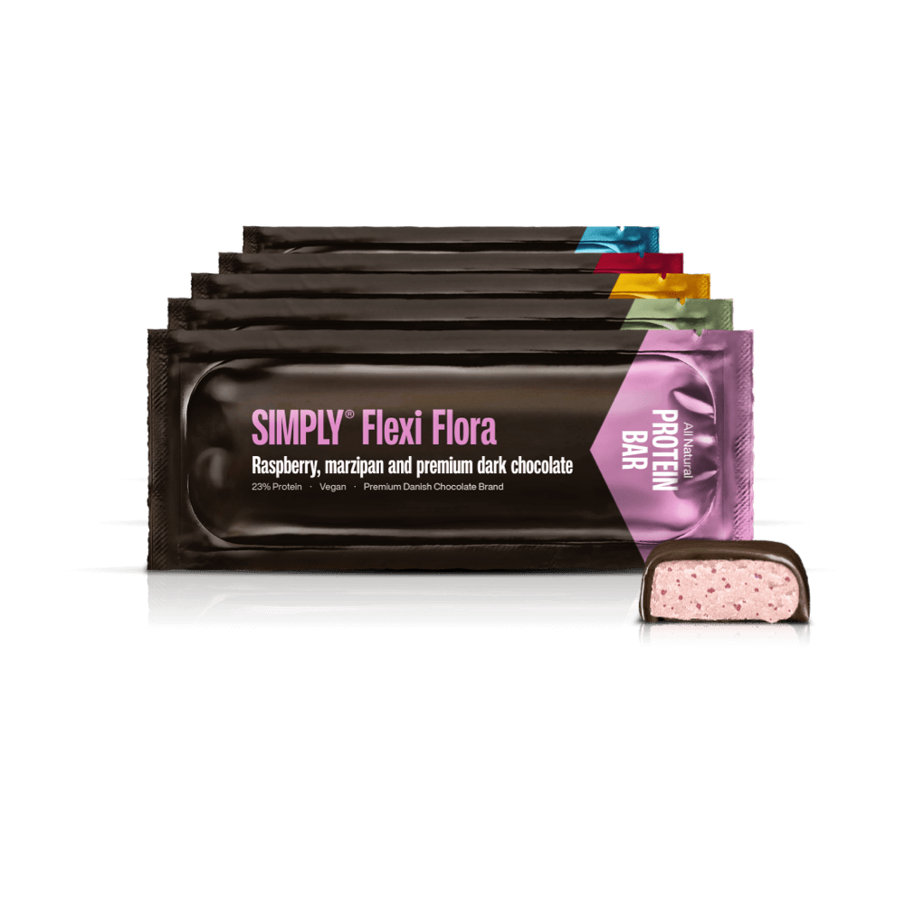 Protein Tasting Experience | Smag vores 5 forskellige naturlige proteinbarer - Trial Pack - Simply®